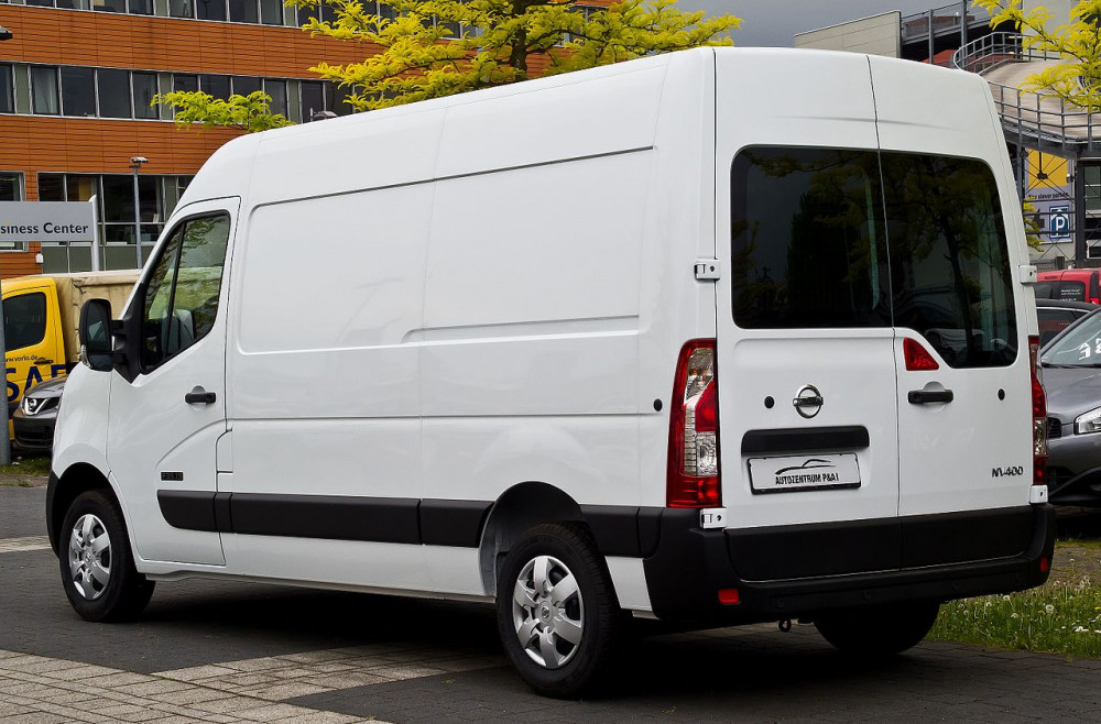 Example of a NV400 RWD