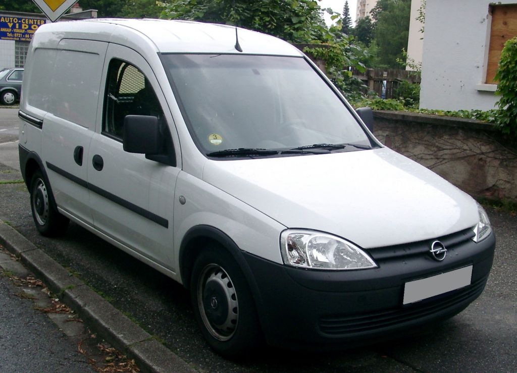 Aftrekken haai Meisje Opel/Vauxhall Combo C (2001-2011) - VanDimensions
